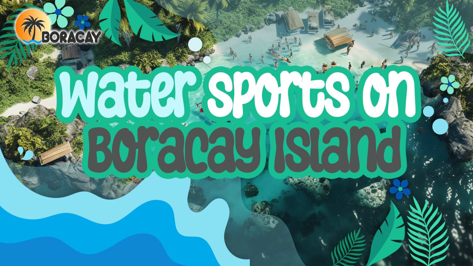 Water sports on Boracay Island